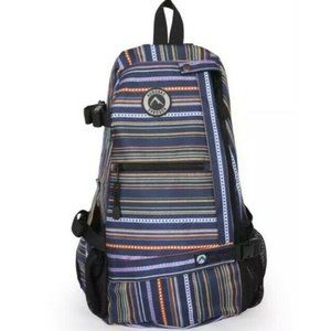 Aurorae Yoga Stripe Purple Bag Multi Purpose Cross